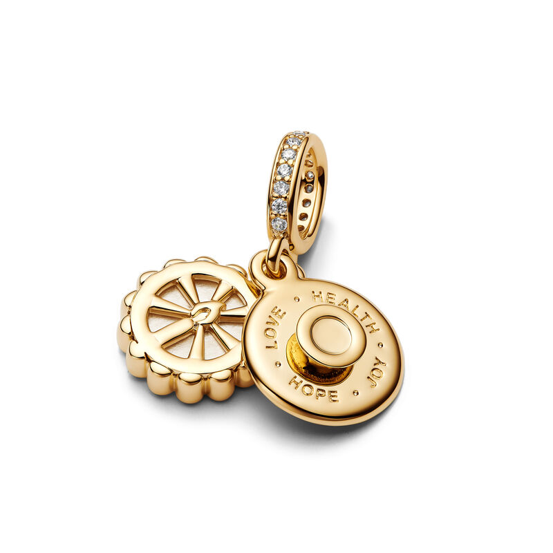 Pandora Happy Birthday Cake Dangle Charm image number 3