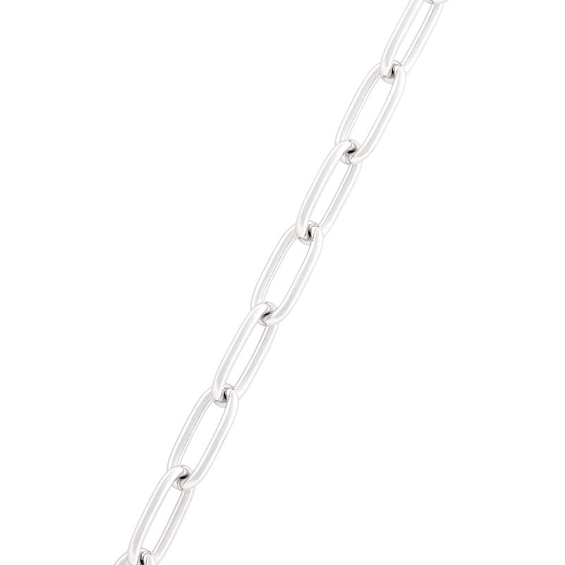 Toscano 20-Inch Paperclip Chain, 14K White Gold image number 2