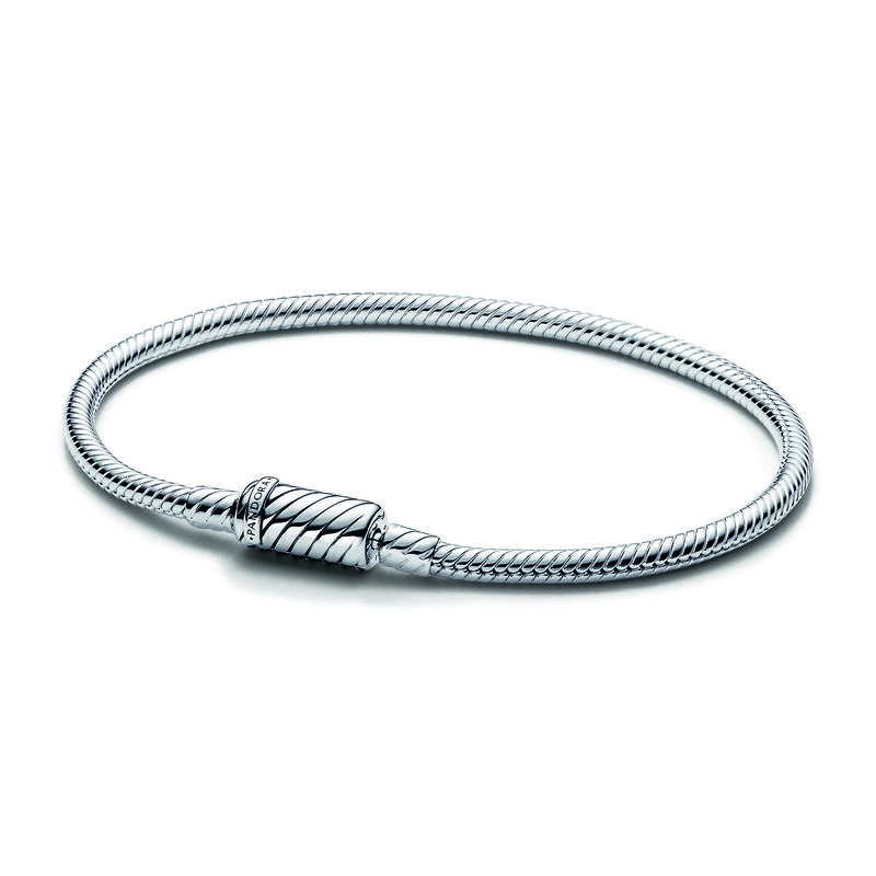 Pandora Moments Sliding Magnetic Clasp Snake Chain Bracelet image number 0