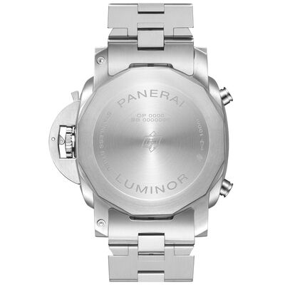 Panerai Luminor Chrono White Dial Watch, 44mm