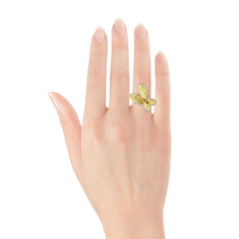 Toscano Butterfly Ring 14K image number 3