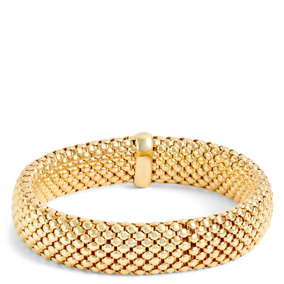 Toscano Stretchy Bracelet, 14K Yellow Gold