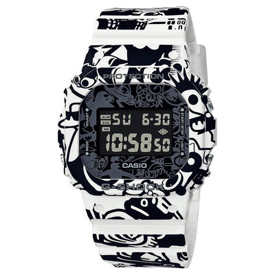 G-Shock 5600 Series Limited Edition Watch Character Design Case and Strap, 48.9mm