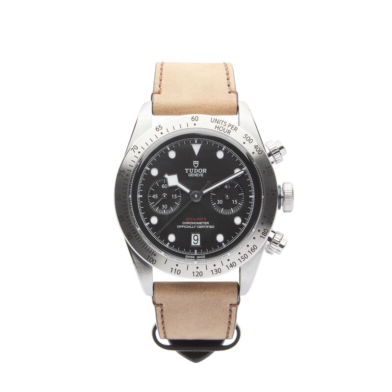 Pre-Owned TUDOR Black Bay Black Dial Chronograph, 41mm image number 0