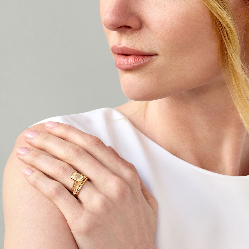 Bella Ponte Diamond Band 14K image number 6