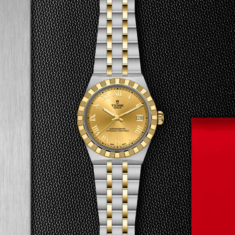TUDOR Royal Gold Dial Watch, 36mm image number 2