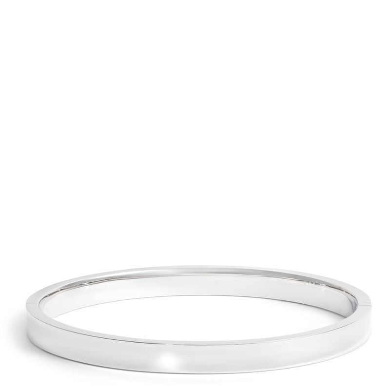 Bangle with Channel Set Round Diamonds image number 1