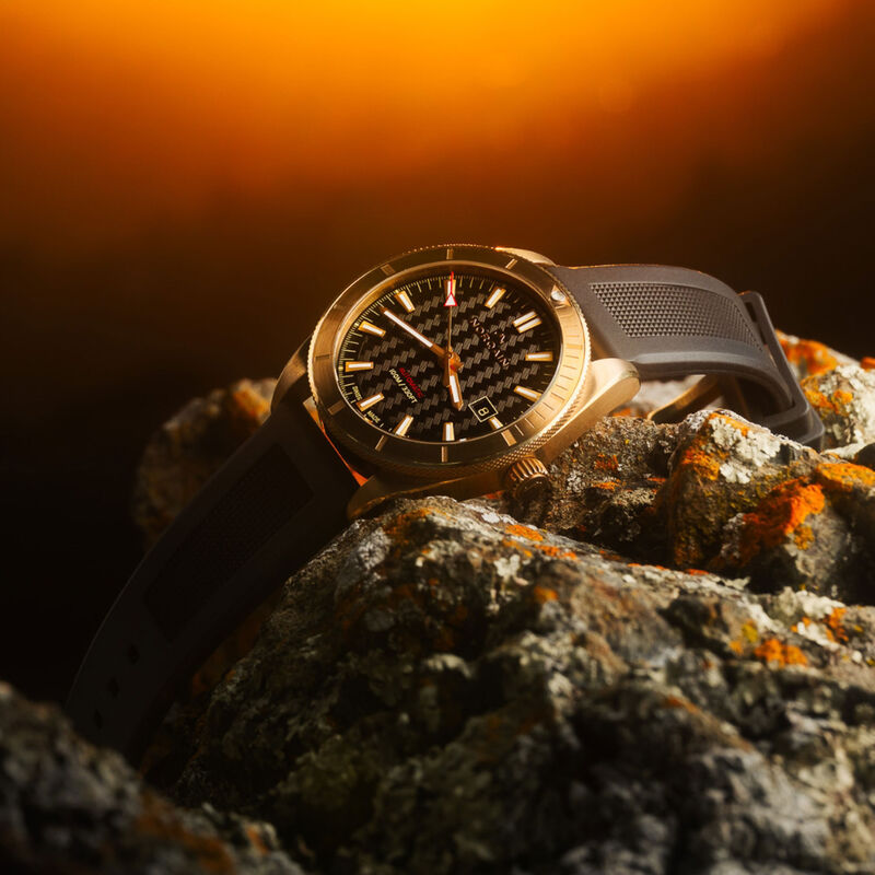 NORQAIN Adventure Sport "GOLDEN HOUR" Chronometer Limited Edition Black Dial Watch, 42mm image number 2