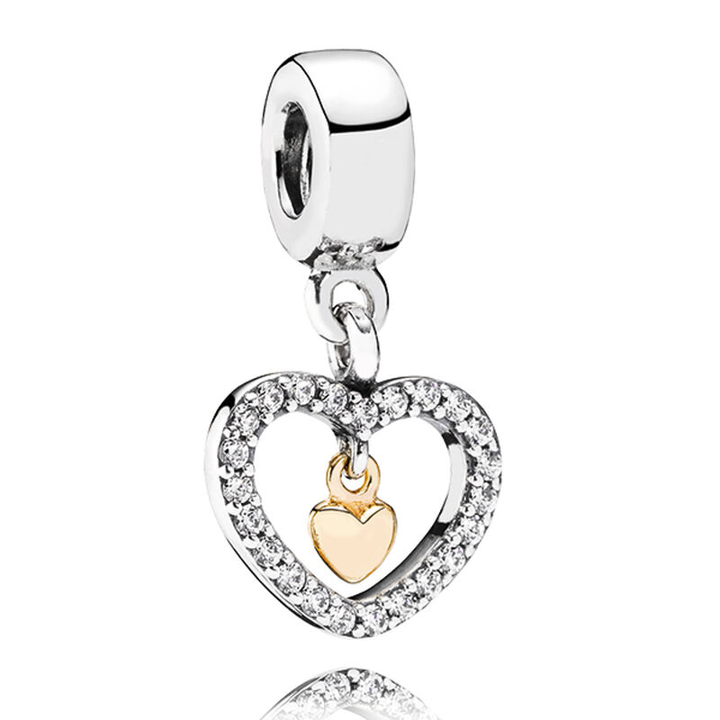 Pandora Forever In My Heart Charm image number 2