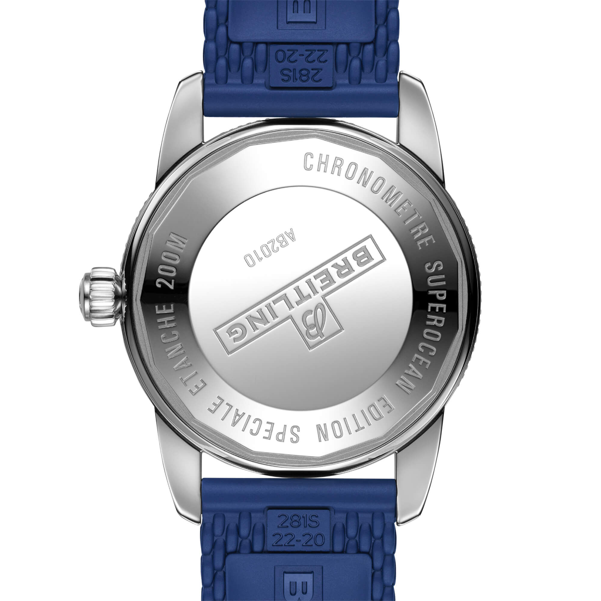 Breitling Superocean Heritage B20 Automatic Watch Blue Dial Blue