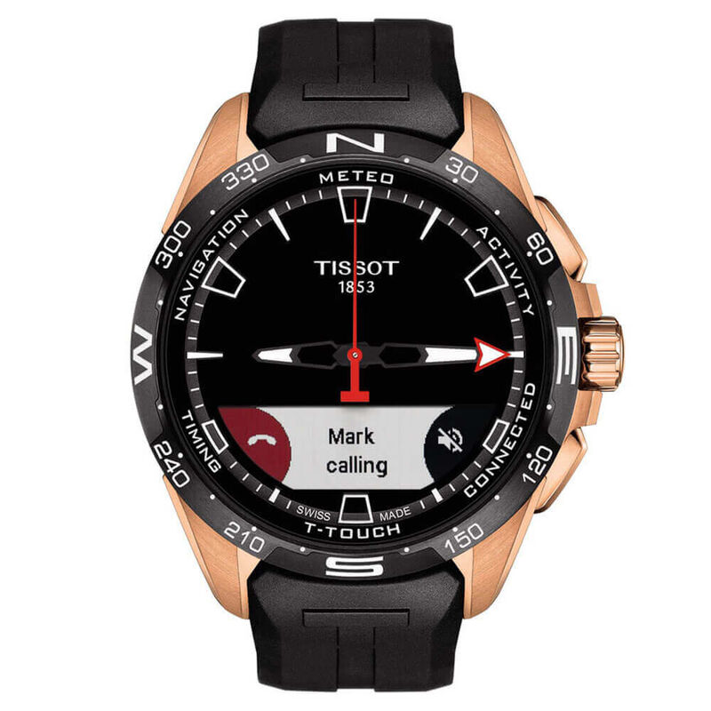 Tissot T-Touch Connect Solar Rose PVD Titanium Watch, 47.5mm image number 4