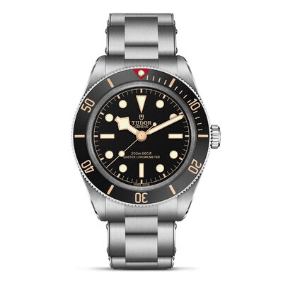 TUDOR Black Bay Black Dial Watch, 39mm