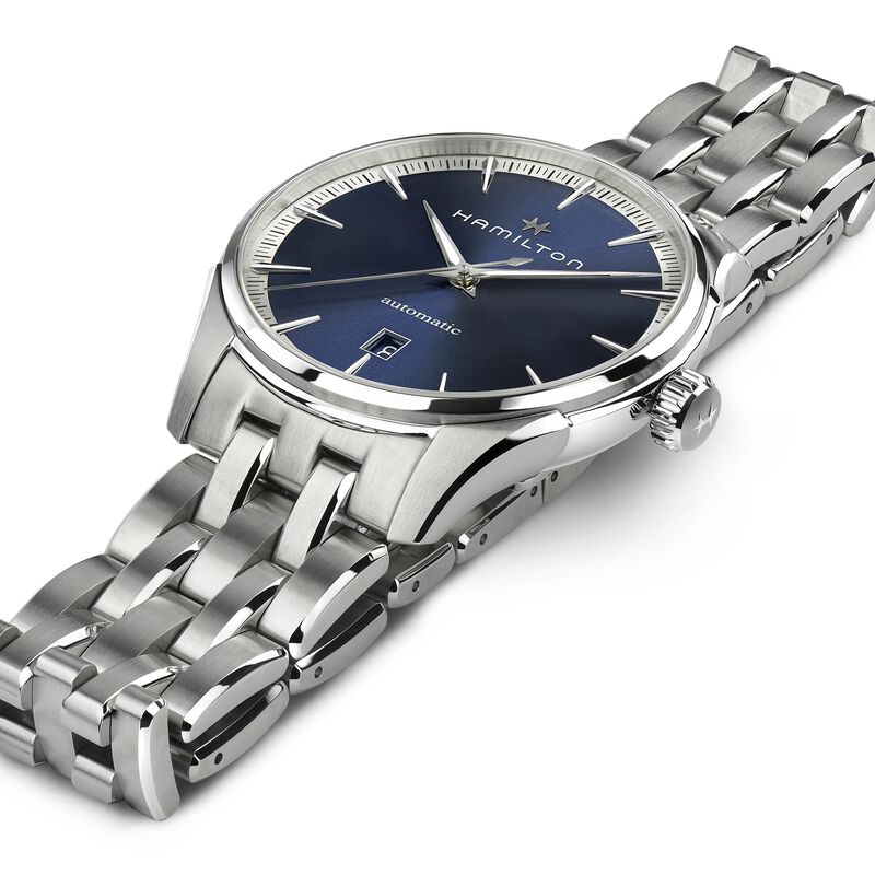 Hamilton Jazzmaster Auto Blue Dial Watch, 40mm image number 3