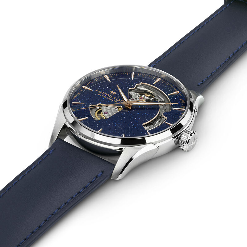 Hamilton Jazzmaster Open Heart Automatic Watch Blue Dial, 42mm image number 1