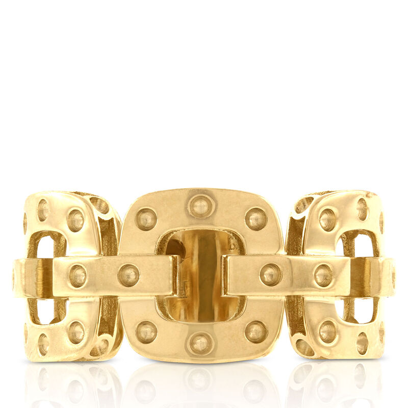 Roberto Coin Pois Moi Link Ring 18K image number 3