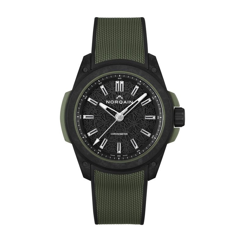 NORQAIN Wild ONE Khaki Black Dial Watch, 42mm image number 0