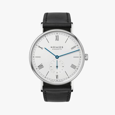 NOMOS Ludwig Date White Dial Watch, 37mm