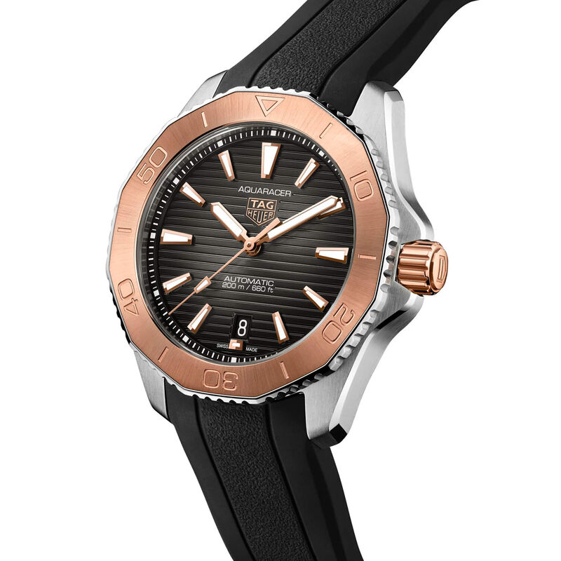 Pre-Owned TAG Heuer Aquaracer Professional 200 Date Black Dial Watch, 40mm image number 1
