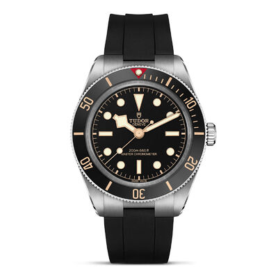 TUDOR Black Bay Black Dial Watch, 39mm