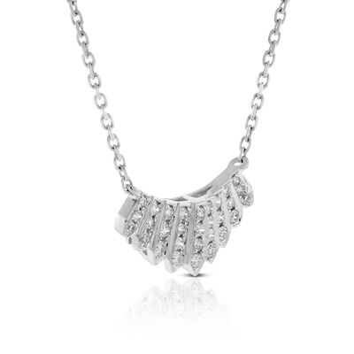 Diamond Mini Collar Necklace 14K