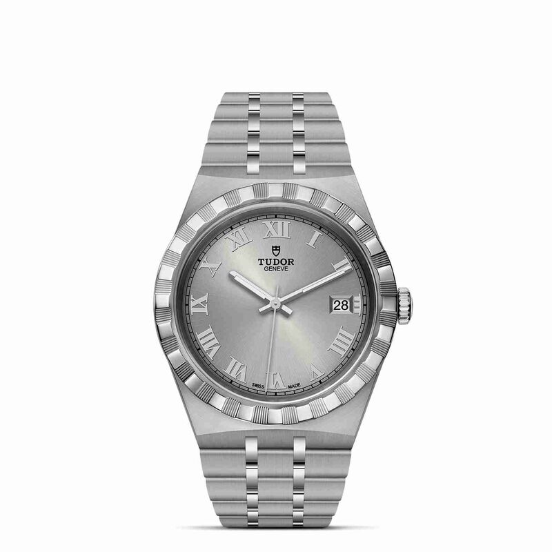 TUDOR Royal Watch Steel Case Silver Dial Steel Bracelet, 38mm image number 0