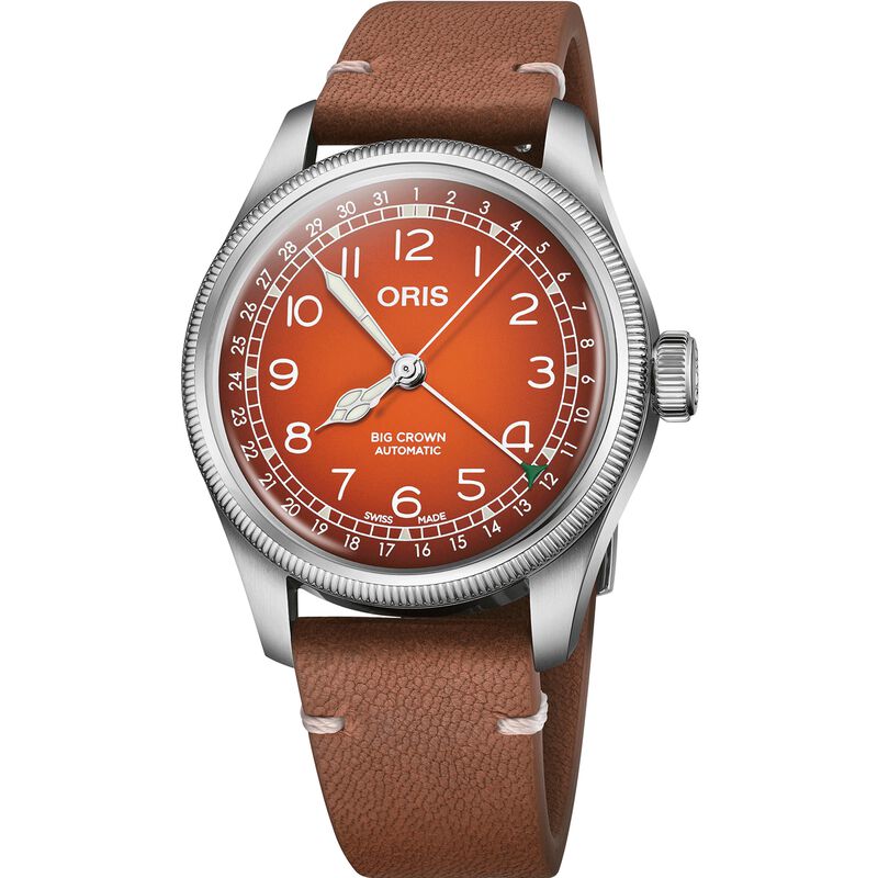 Oris x Cervo Volante Orange Dial Watch, 40mm image number 0