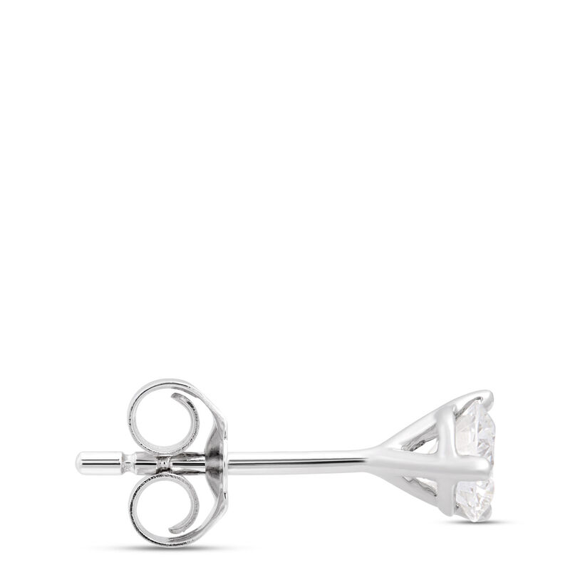 Ben Bridge Signature Diamond Studs, 18k White Gold image number 1