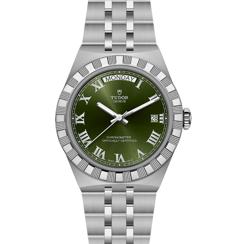 TUDOR Royal Green Dial Watch, 40mm image number 1
