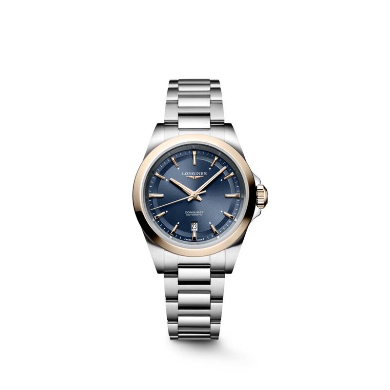 Longines Conquest Blue Dial Watch, 30mm image number 0