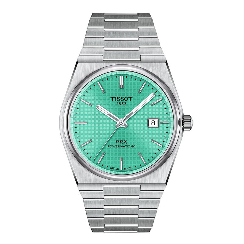 TISSOT PRX Powermatic 80 Green Dial, 40mm image number 0