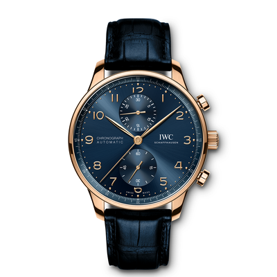 IWC Portugieser Chronograph Blue Dial Watch, 41mm