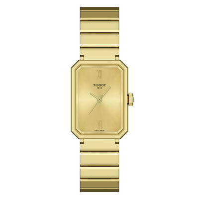 TISSOT SRV Champagne Dial Watch, 30mm x 21.8mm