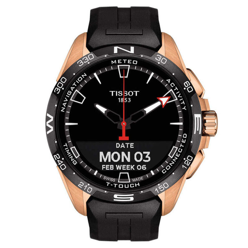 Tissot T-Touch Connect Solar Rose PVD Titanium Watch, 47.5mm image number 6