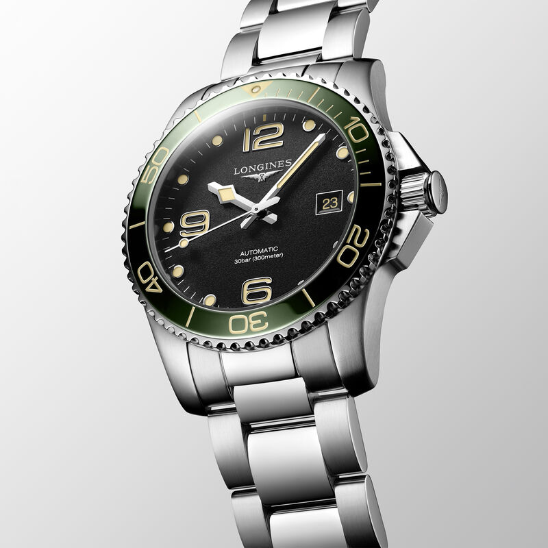Longines HydroConquest Black Dial Watch, 41mm image number 1