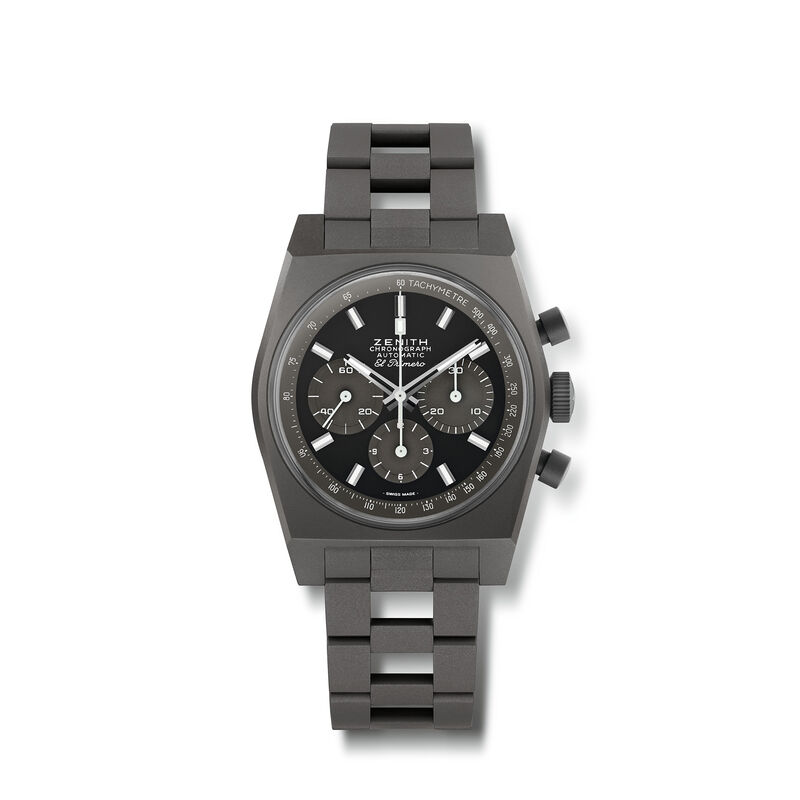 Zenith Chronomaster Revival Shadow Watch Black Dial, 37mm image number 0