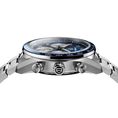TAG Heuer Carrera Chronograph Sport Blue Dial Watch, 42mm