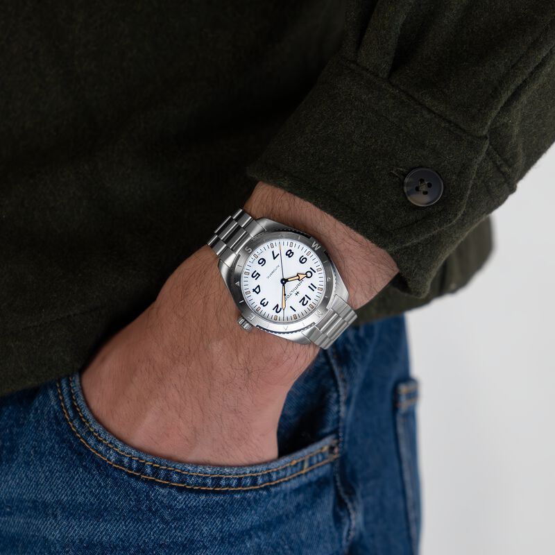 Hamilton Khaki Field Expedition Auto White Dial Watch, 41mm image number 4