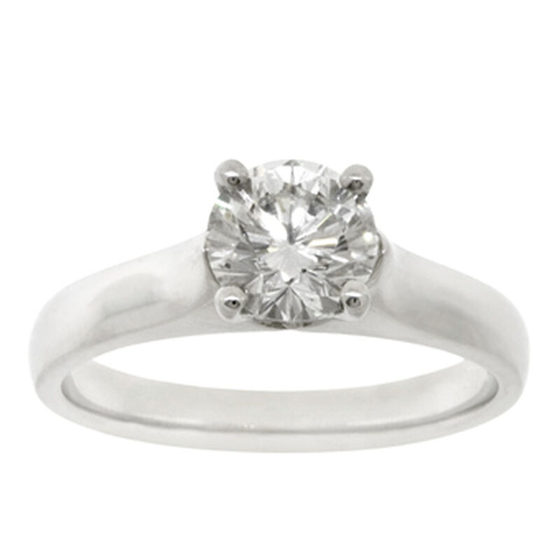 Ben Bridge Signature Diamond™ Ring in Platinum, 1 ct. image number 1