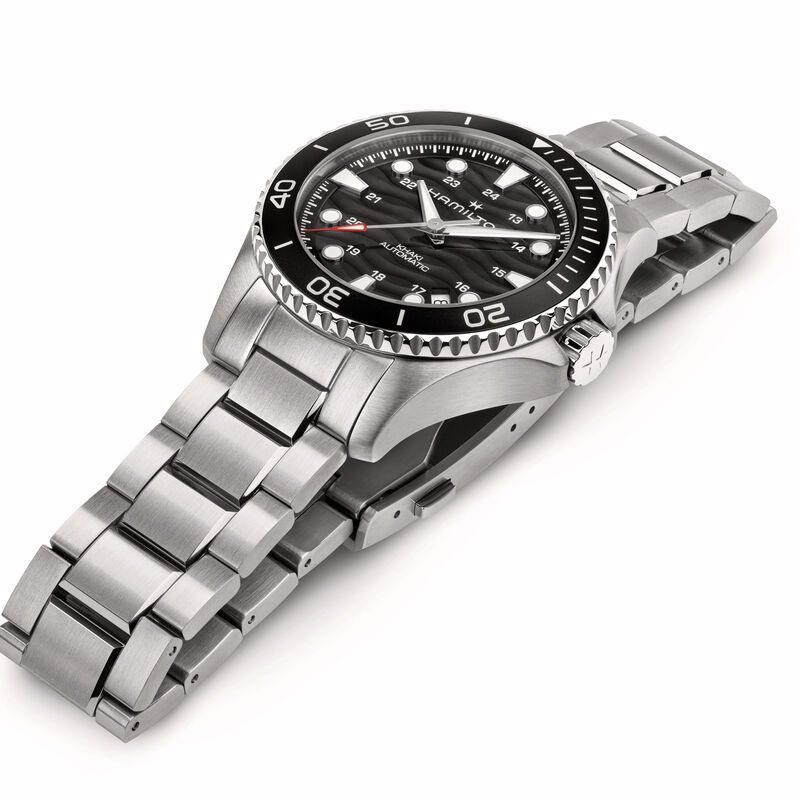 Hamilton Khaki Navy Scuba Auto Black Dial Watch, 40mm image number 3