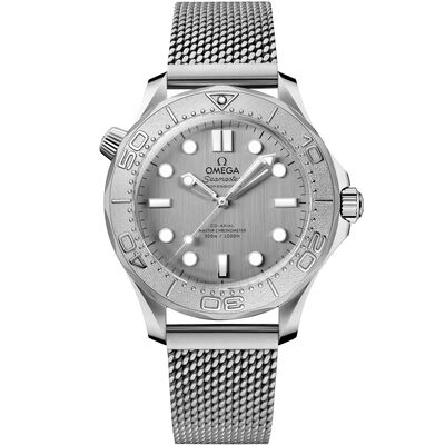 OMEGA Seamaster Diver 300M Gray Dial Watch, 42mm