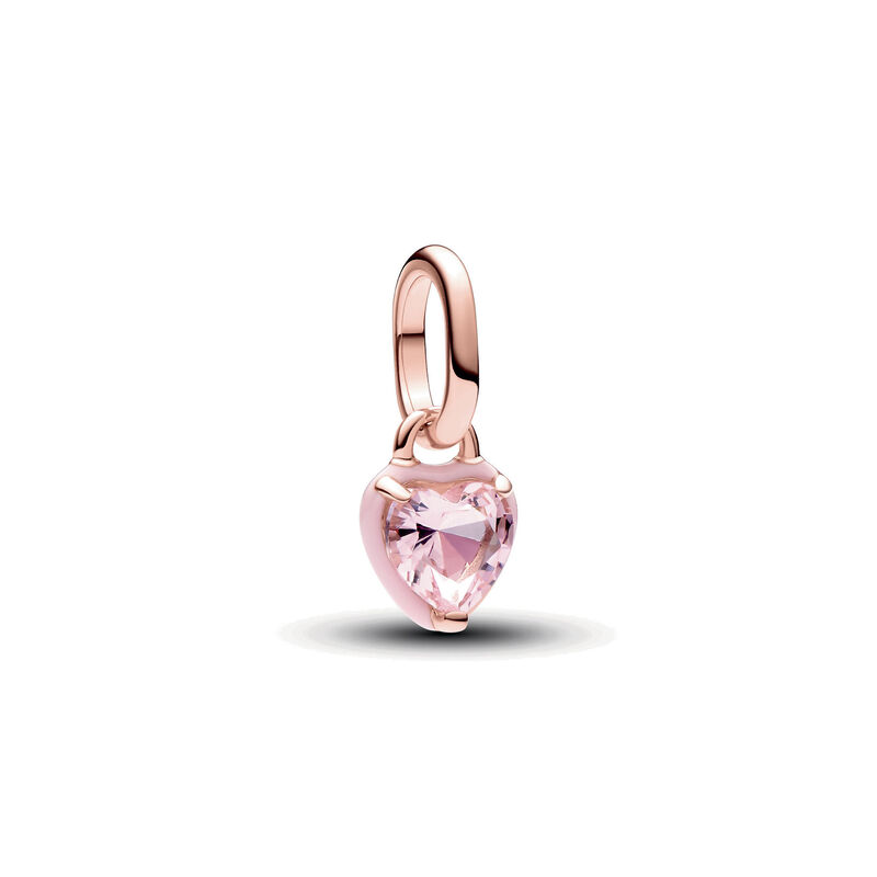 Pandora ME Pink Chakra Heart Mini Dangle Charm image number 0
