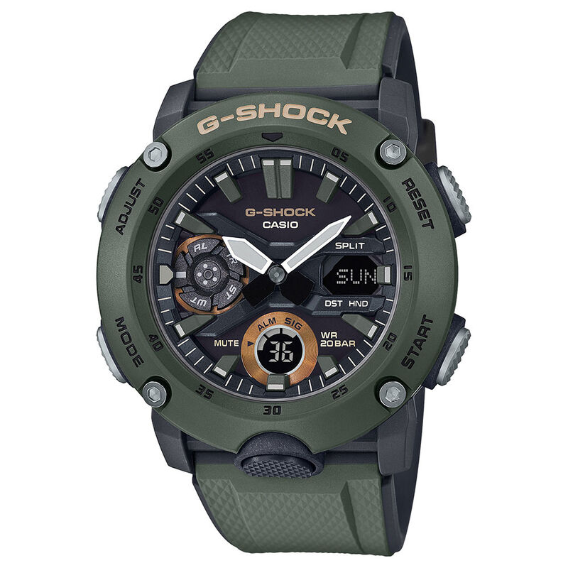 G-Shock GA Series Green Interchangeable Band Watch image number 0