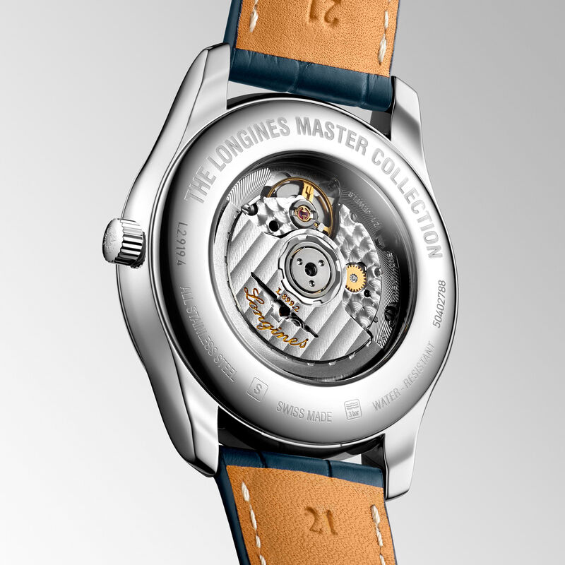 Longines Master Moonphase Blue Dial Watch, 42mm image number 2