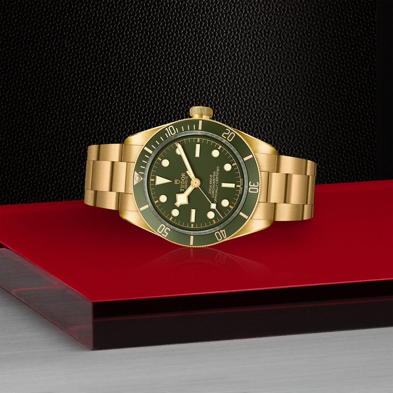 TUDOR Black Bay 58 18K Green Dial Watch, 39mm image number 3