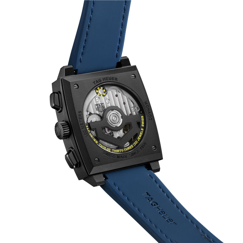 TAG Heuer Monaco Chronograph Two Tone Dial Watch, 39mm image number 1