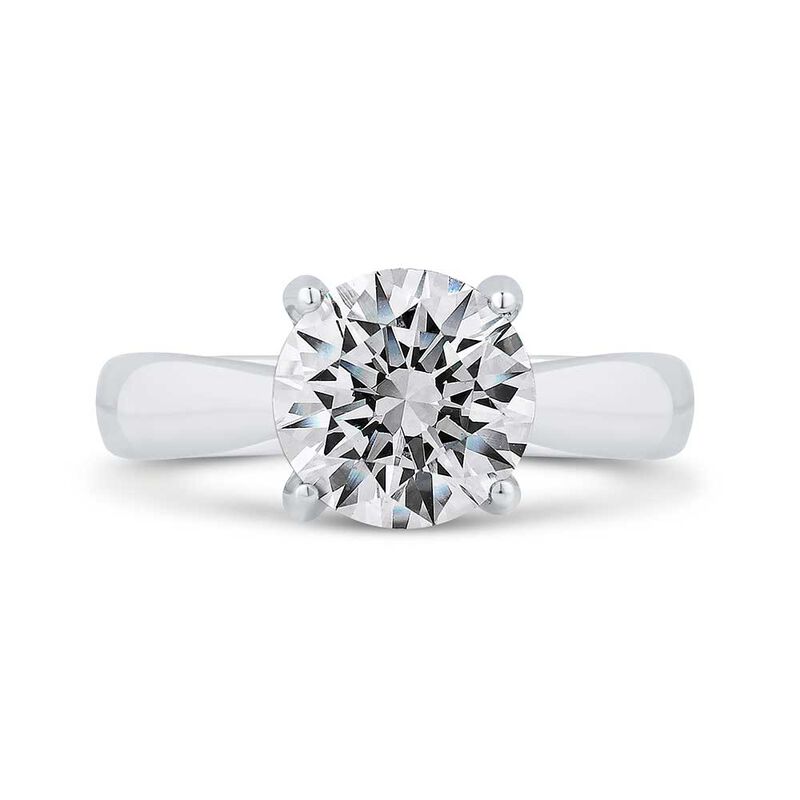 Bella Ponte Diamond Engagement Ring Setting in Platinum image number 1