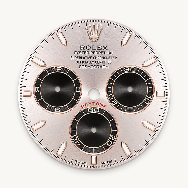 Sundust and bright black dial