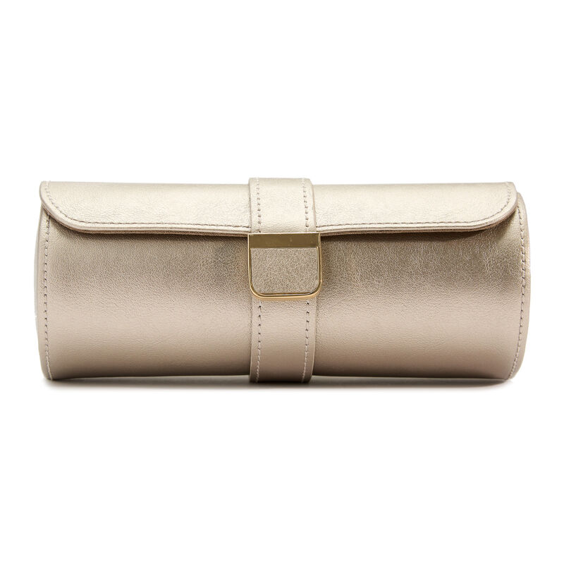 WOLF Palermo Double Watch Roll with Jewelry Pouch image number 1