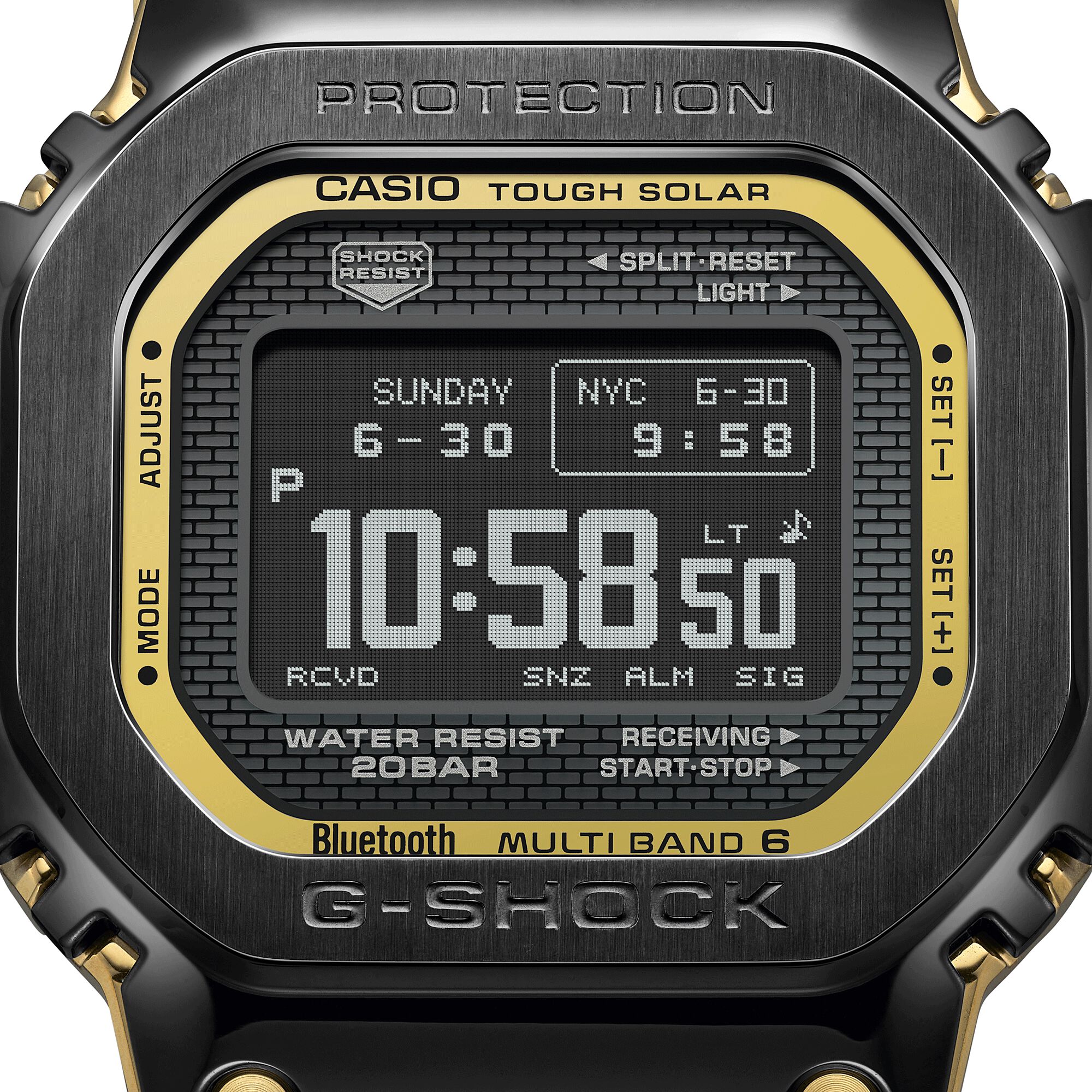 G-Shock Full Metal Series Black Dial Watch, 43.6mm