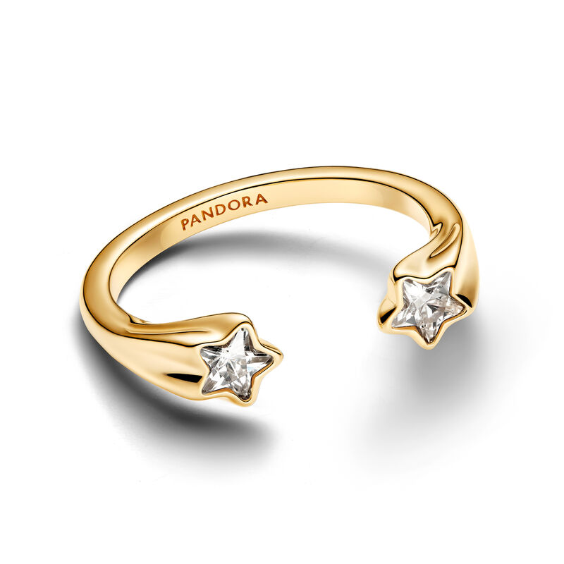 Pandora Shooting Stars Open Ring image number 1